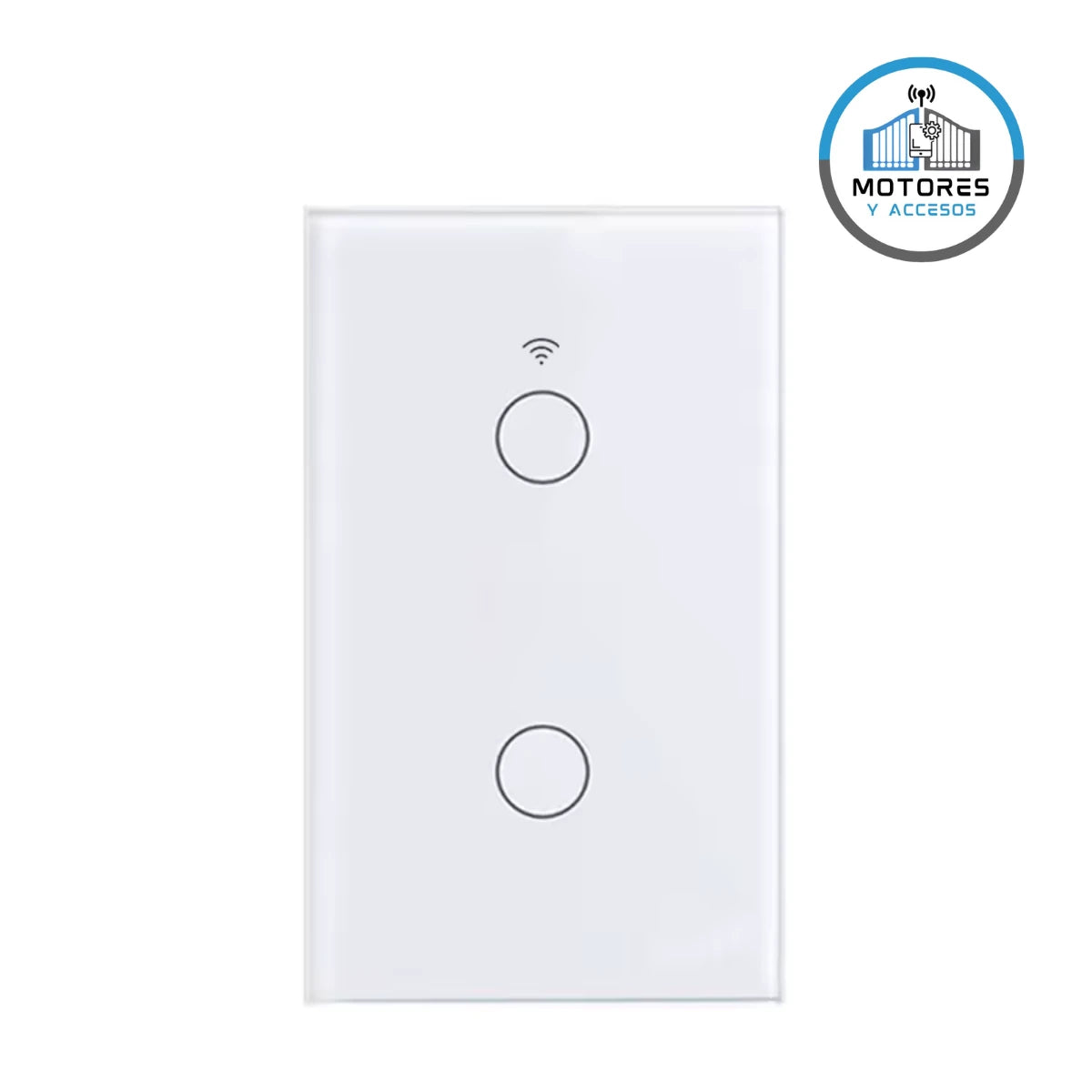 Interruptor Inteligente de Pared Táctil (2 Botones)