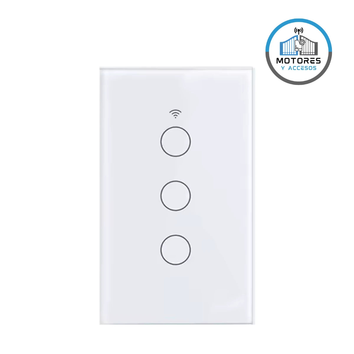 Interruptor Inteligente de Pared Táctil (3 Botones)