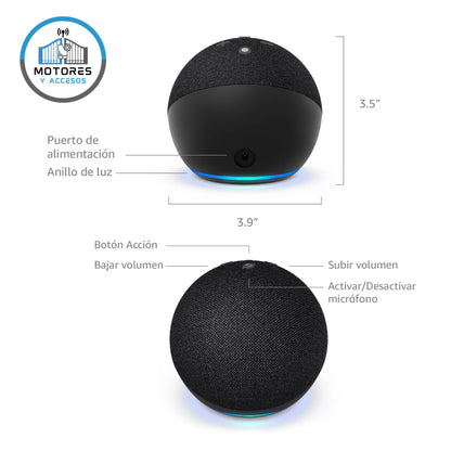 Amazon Echo Dot 5th Gen Con Asistente Virtual