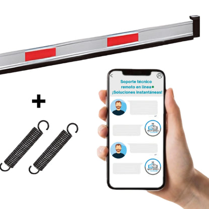 Asta De Barrera Automática O Talanquera 4mts Aluminio Ppa