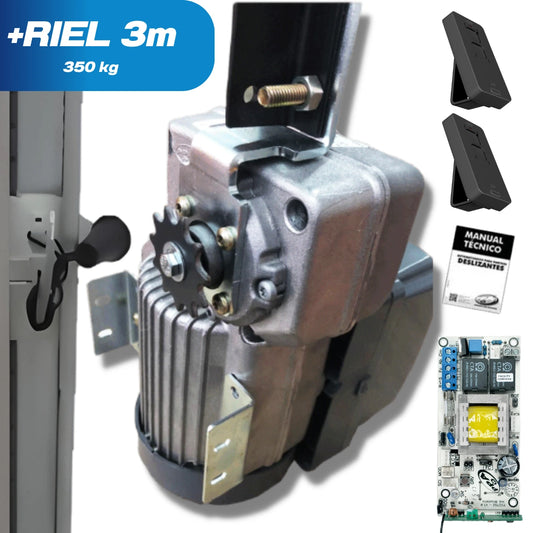 Motor Ppa De Cadena Bh Cademex Analogo 350kg Con Riel Ppa