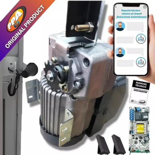 Motor Ppa De Cadena Bh Cademex Analogo 350kg Con Riel Ppa