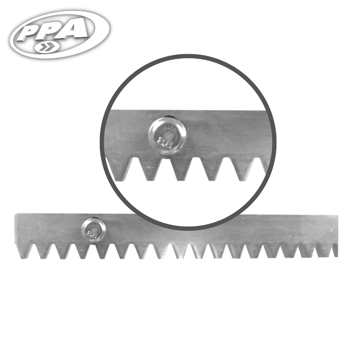 Cremallera De Acero Para Motor Corredizo Modulo 4