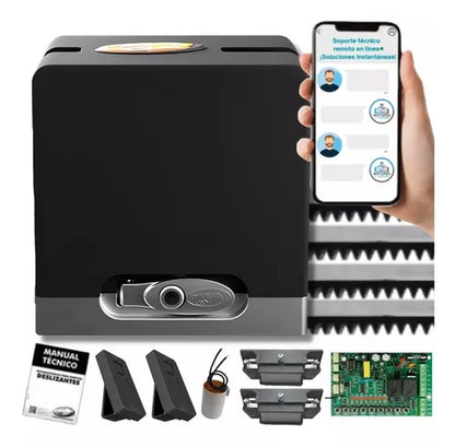 Motor Para Portón Corredizo Dz Hub 450kg Análogo Ppa