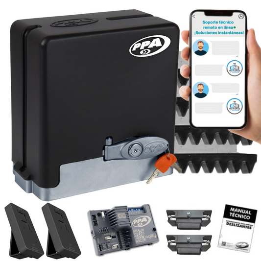 Motor Portón Corredizo Dz Stark Home 400 Análogo Ppa