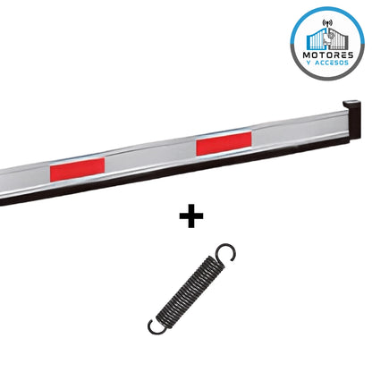 Asta De Barrera Automática O Talanquera 3mt Aluminio Ppa