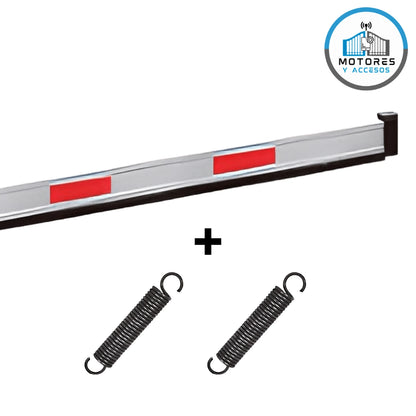 Asta De Barrera Automática O Talanquera 4mts Aluminio Ppa