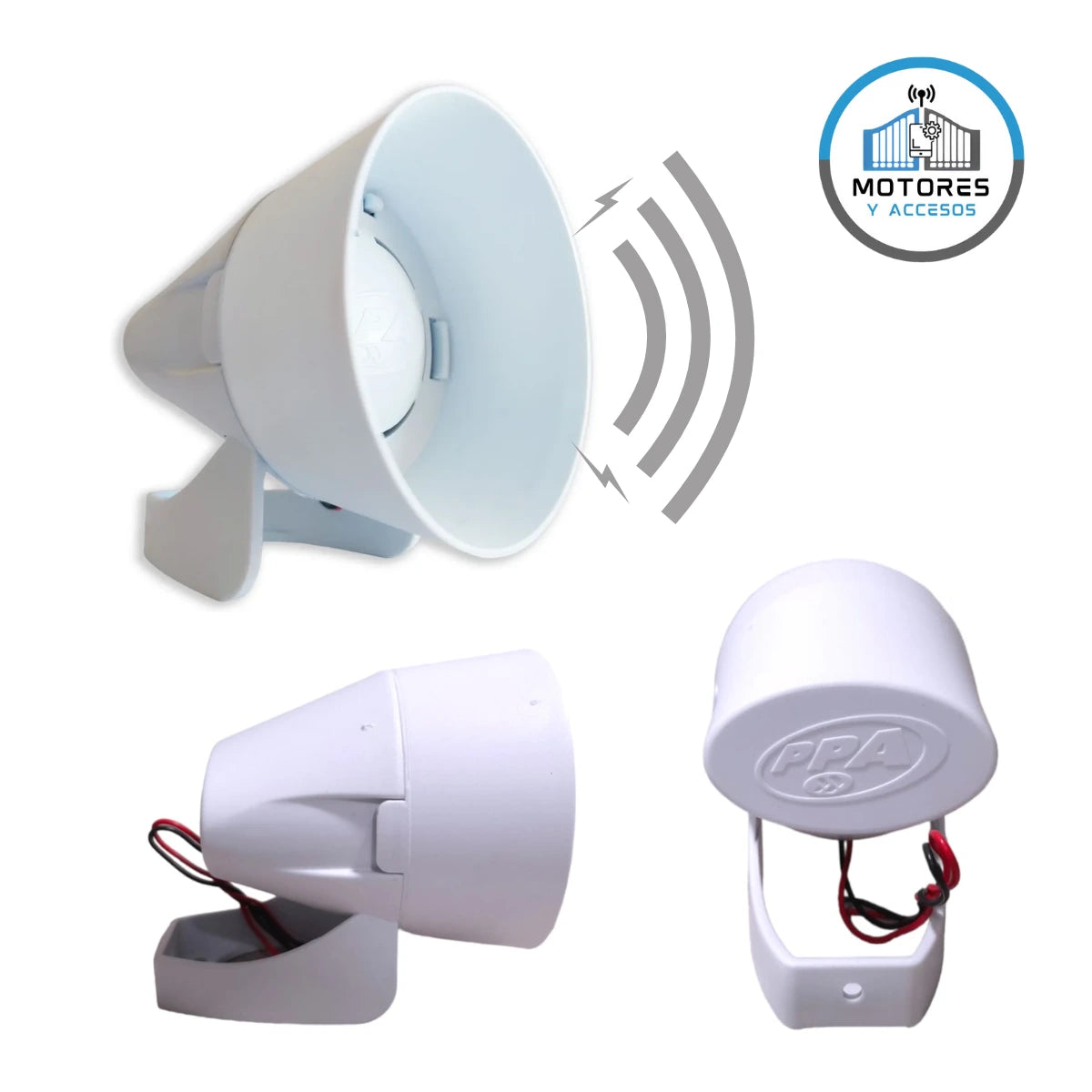 Kit Alarma Para Casa Inalámbrica Ppa Blanco