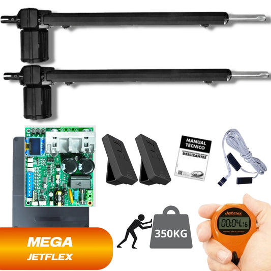 Motor Puerta Batiente Pivo Condominium Mega Jetflex Ppa (doble hoja)