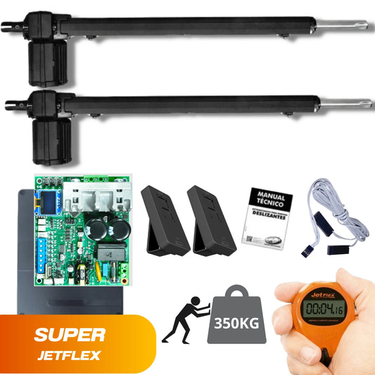 Motor Puerta Batiente Pivo Condominium Super Jetflex Ppa (doble hoja)