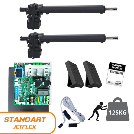 Motor Puerta Batiente Pivo Home Standart Jetflex Ppa (Doble hoja)